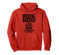Book Nerd Reading Books Bookworm Hoodie - Trendy Graphic for Adults - T-Shirt, Sweatshirt, Hoodie