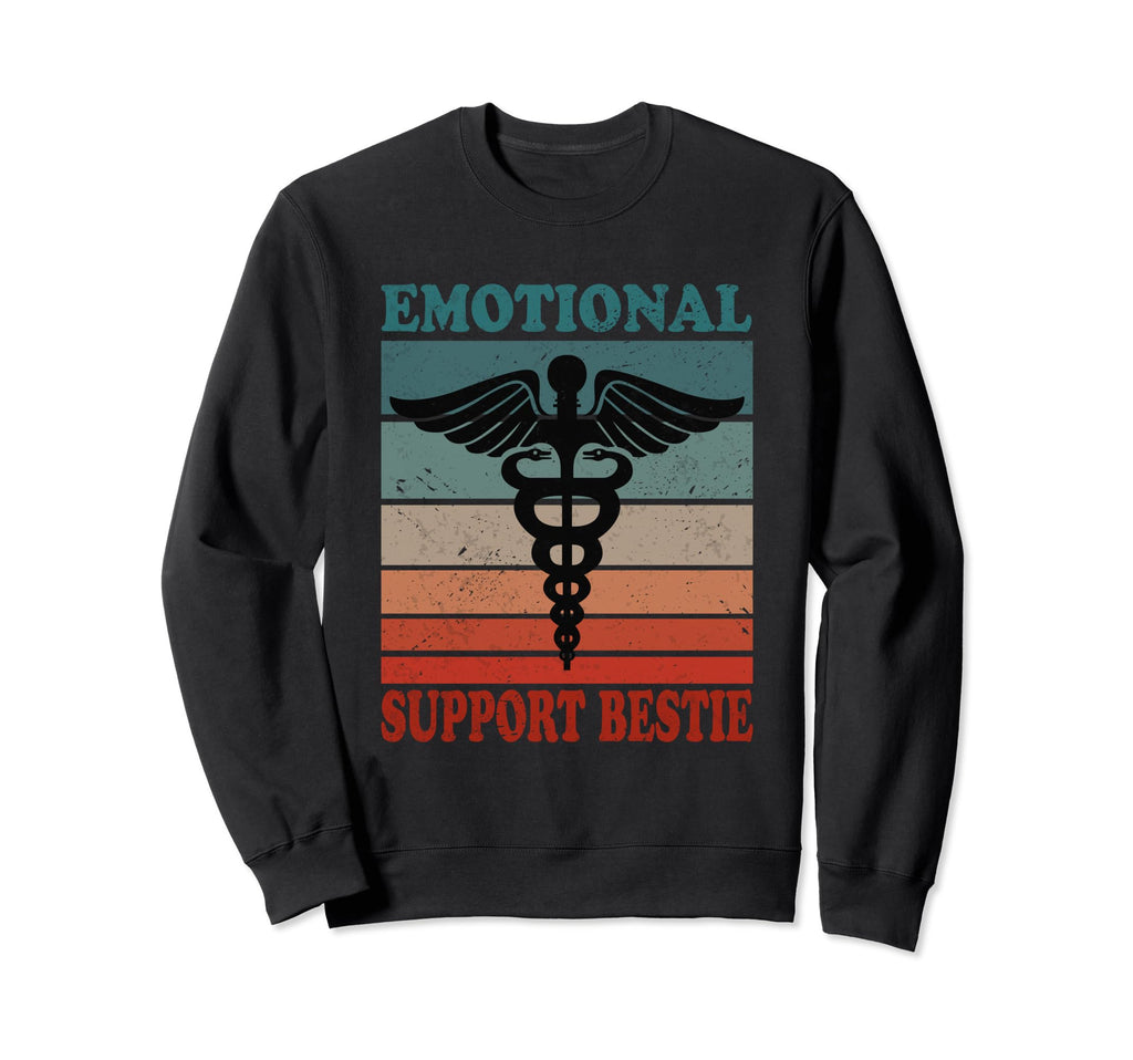 Emotional Support Human Emotional Hoodie - Graphic Print for Adults - T-Shirt, Sweatshirt, Hoodie