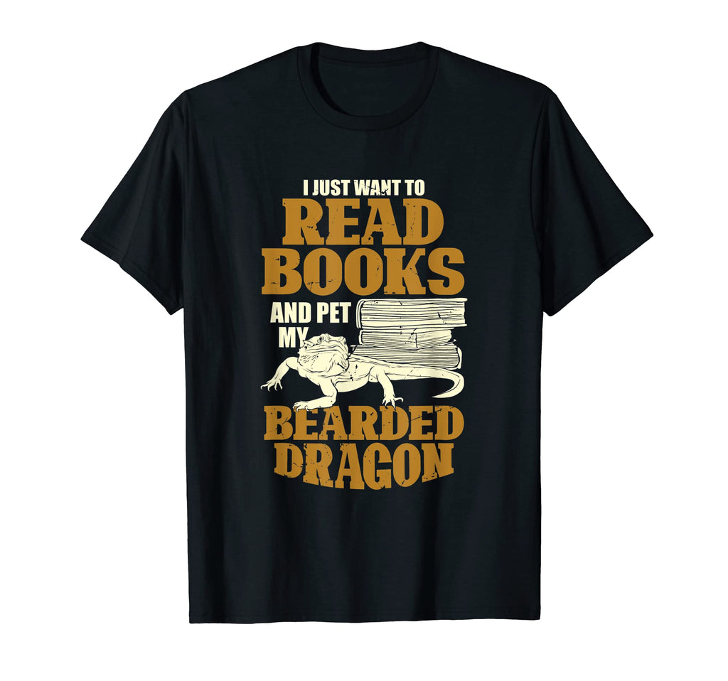 I Just Want To Read Books And Pet My T-Shirt - Novelty Apparel Unisex - T-Shirt, Sweatshirt, Hoodie