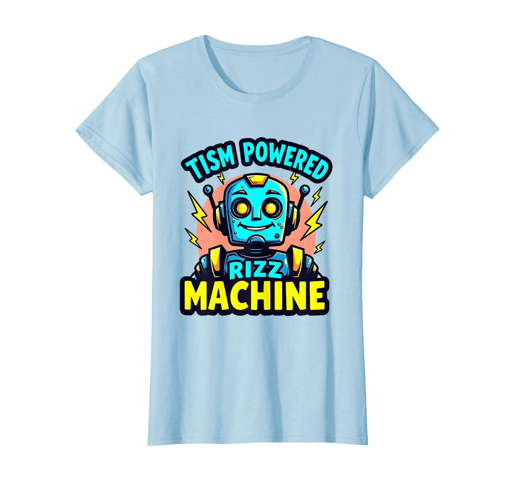 Tism Powered Rizz Machine Autism T-Shirt - Streetwear Style for Adults - T-Shirt, Sweatshirt, Hoodie