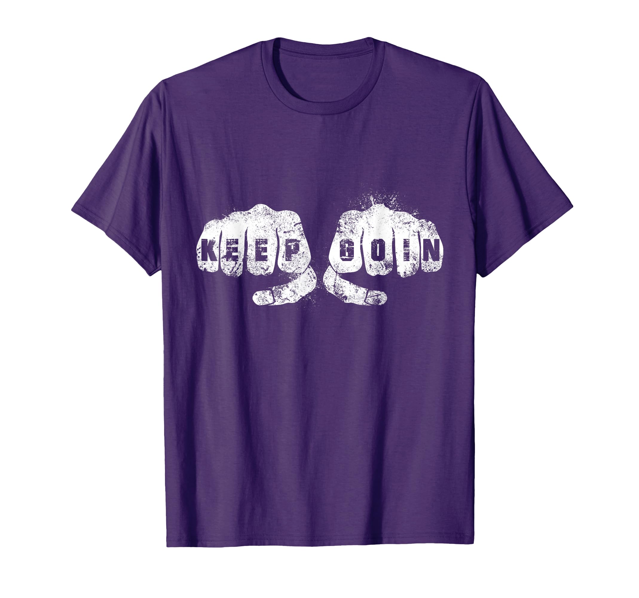 Keep Goin And Keep Going Up Knuckle T-Shirt - Fun Novelty Design Unisex - T-Shirt, Sweatshirt, Hoodie