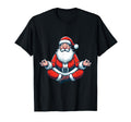 Meditation Santa Yoga Pose Relaxing T-Shirt - Unique Graphic for Adults - T-Shirt, Sweatshirt, Hoodie