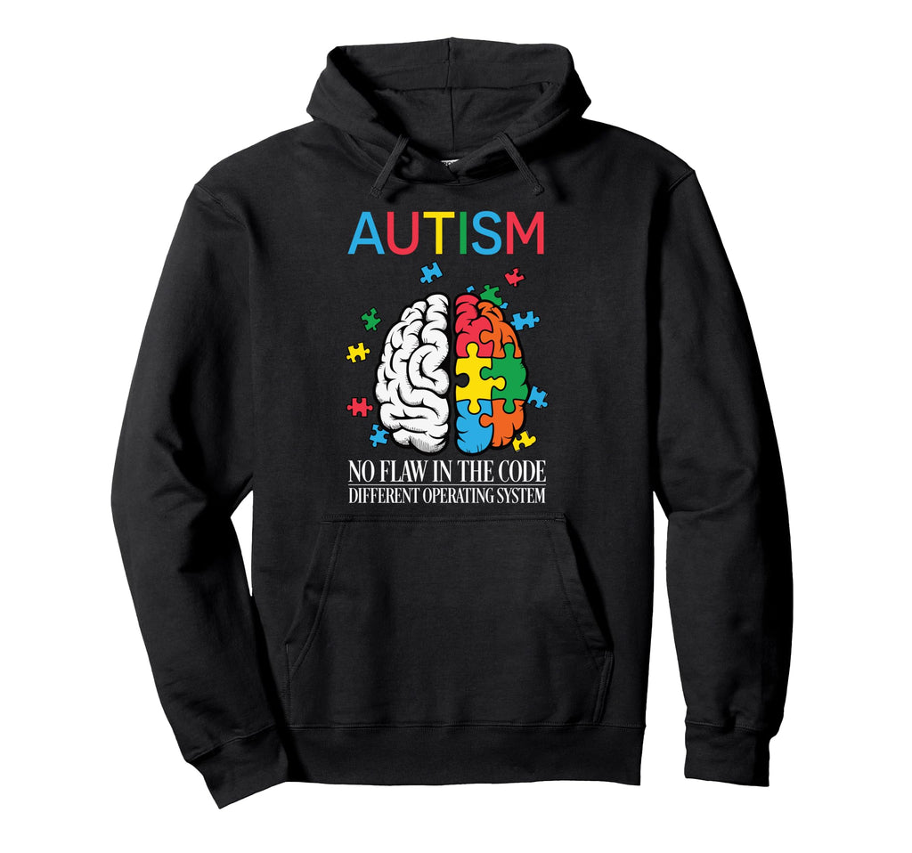 Neurodiversity Celebrate Brain Adhd Hoodie - Fun Novelty Design Men Women - T-Shirt, Sweatshirt, Hoodie