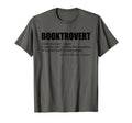 Booktrovert Bookworm Introvert Bibliophile T-Shirt - Unique Graphic Unisex - T-Shirt, Sweatshirt, Hoodie