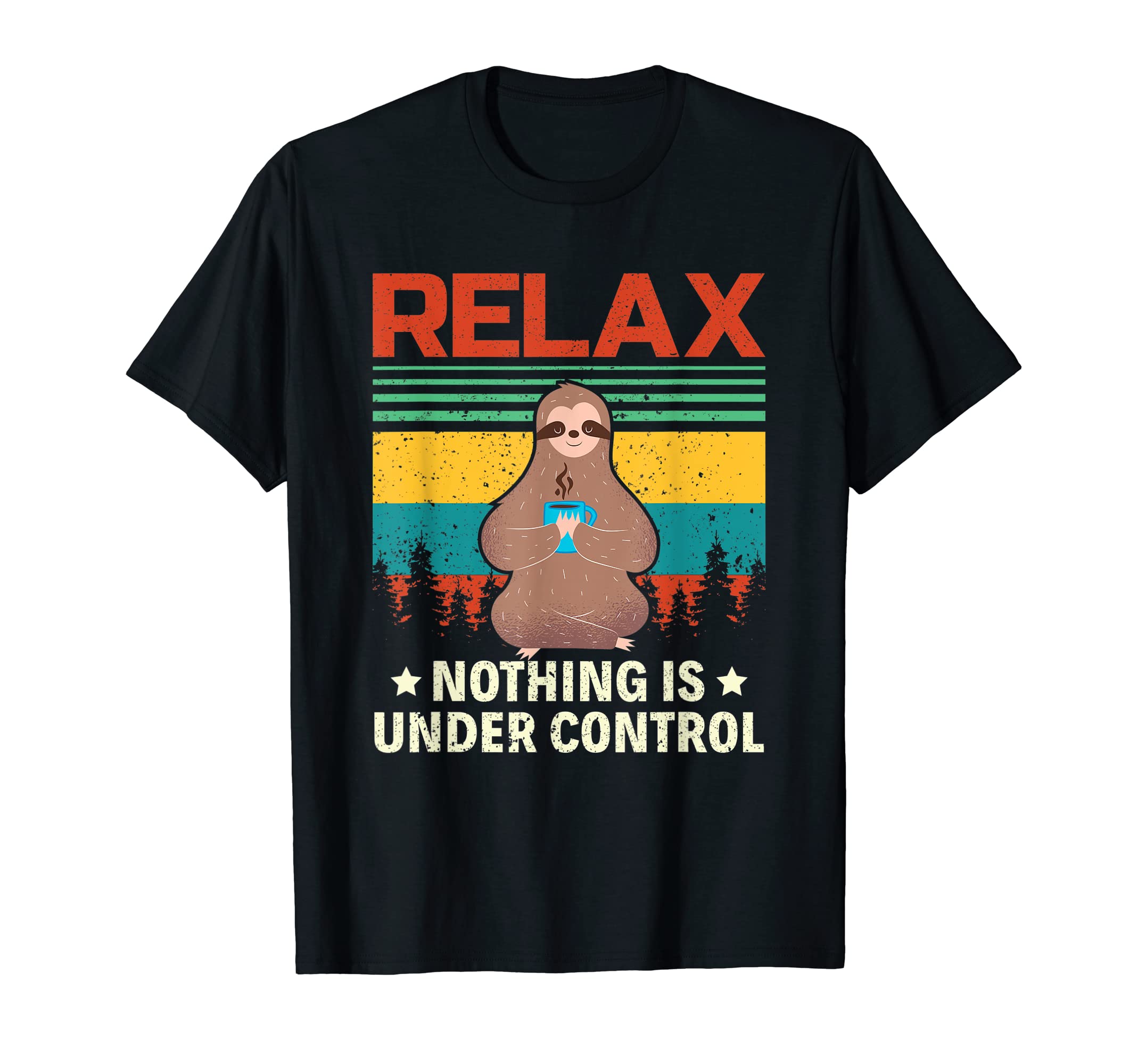 Meditation Yoga Mindfulness Relax Nothing T-Shirt - Graphic Print Unisex - T-Shirt, Sweatshirt, Hoodie
