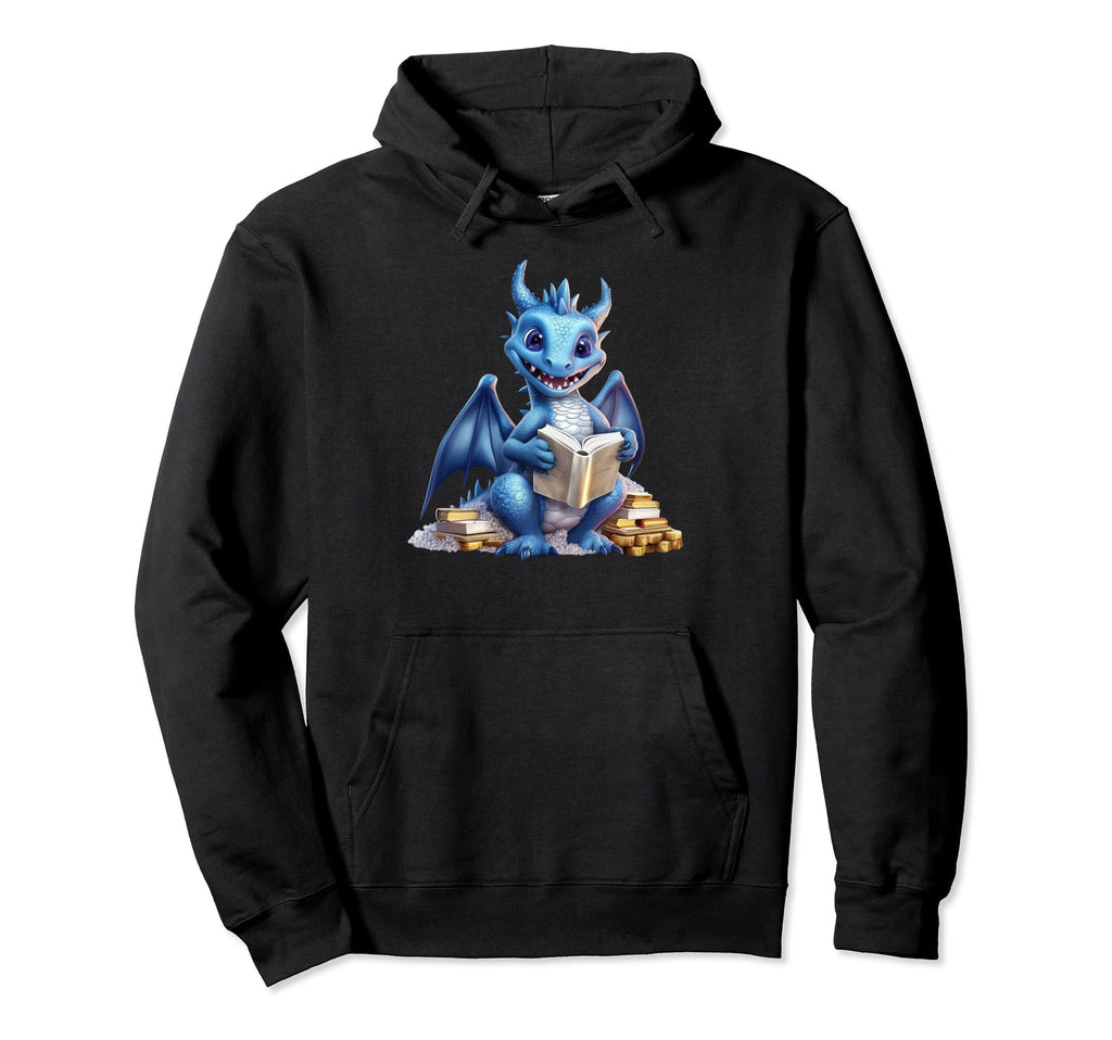 Chinese Year Dragon Dragon Books Colorful Hoodie - Unique Graphic Unisex - T-Shirt, Sweatshirt, Hoodie