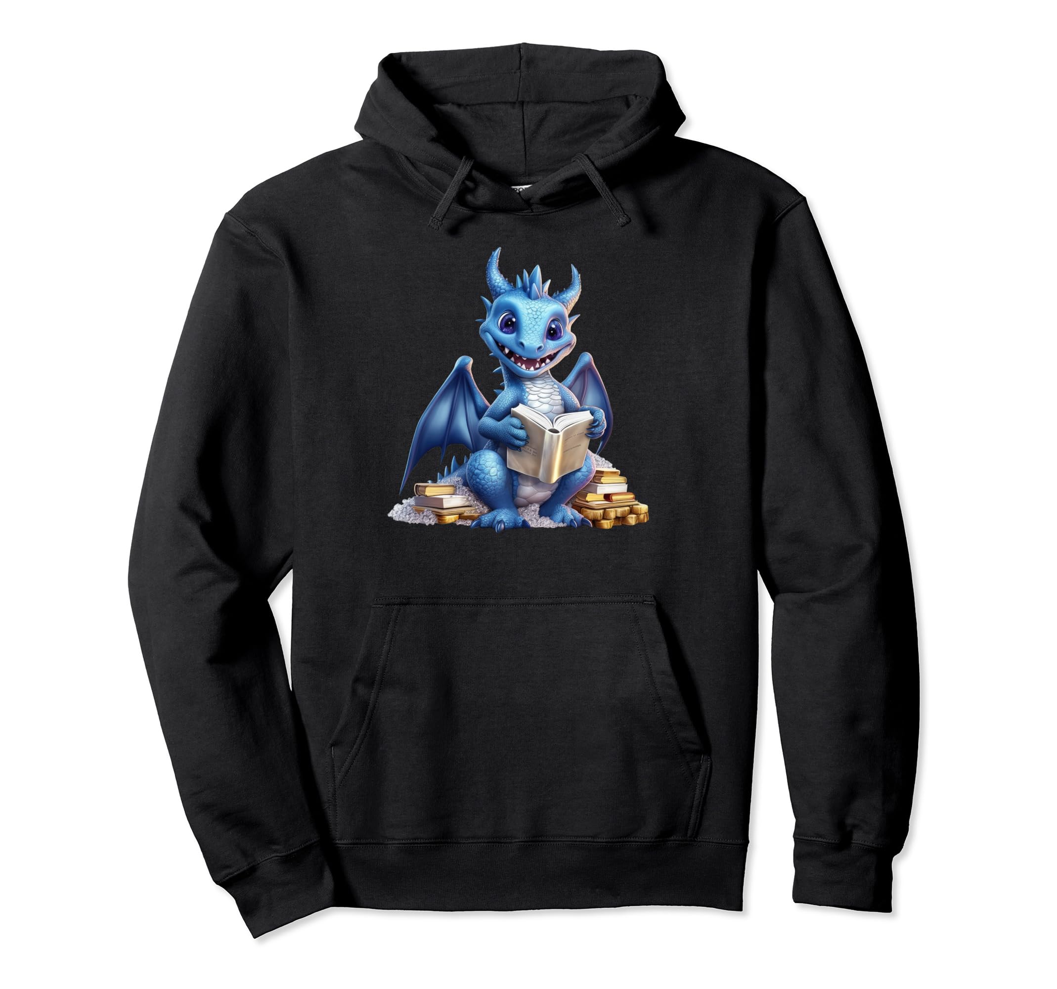 Chinese Year Dragon Dragon Books Colorful Hoodie - Unique Graphic Unisex - T-Shirt, Sweatshirt, Hoodie