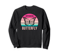 Antisocial Butterfly Gift Sweatshirt - Casual Everyday Wear Unisex - T-Shirt, Sweatshirt, Hoodie