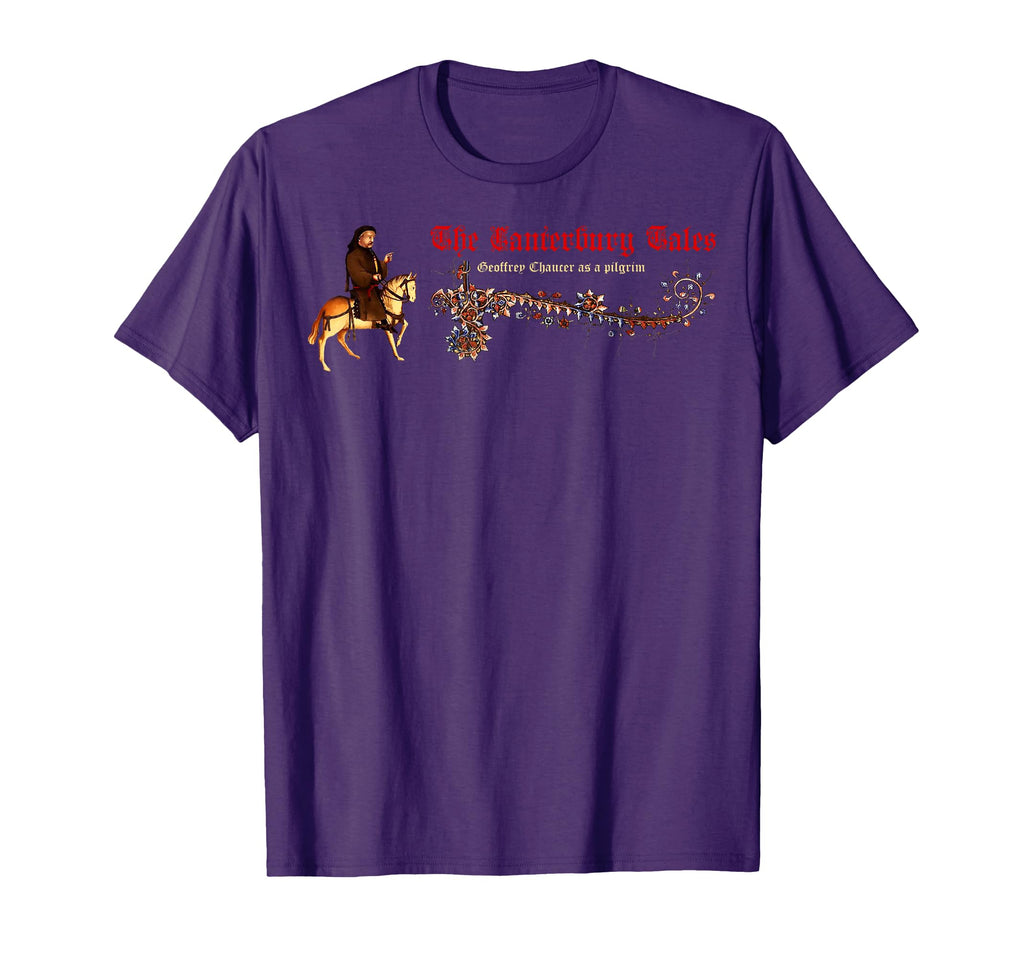 English Literature Canterbury T-Shirt - Casual Everyday Wear Men Women - T-Shirt, Sweatshirt, Hoodie