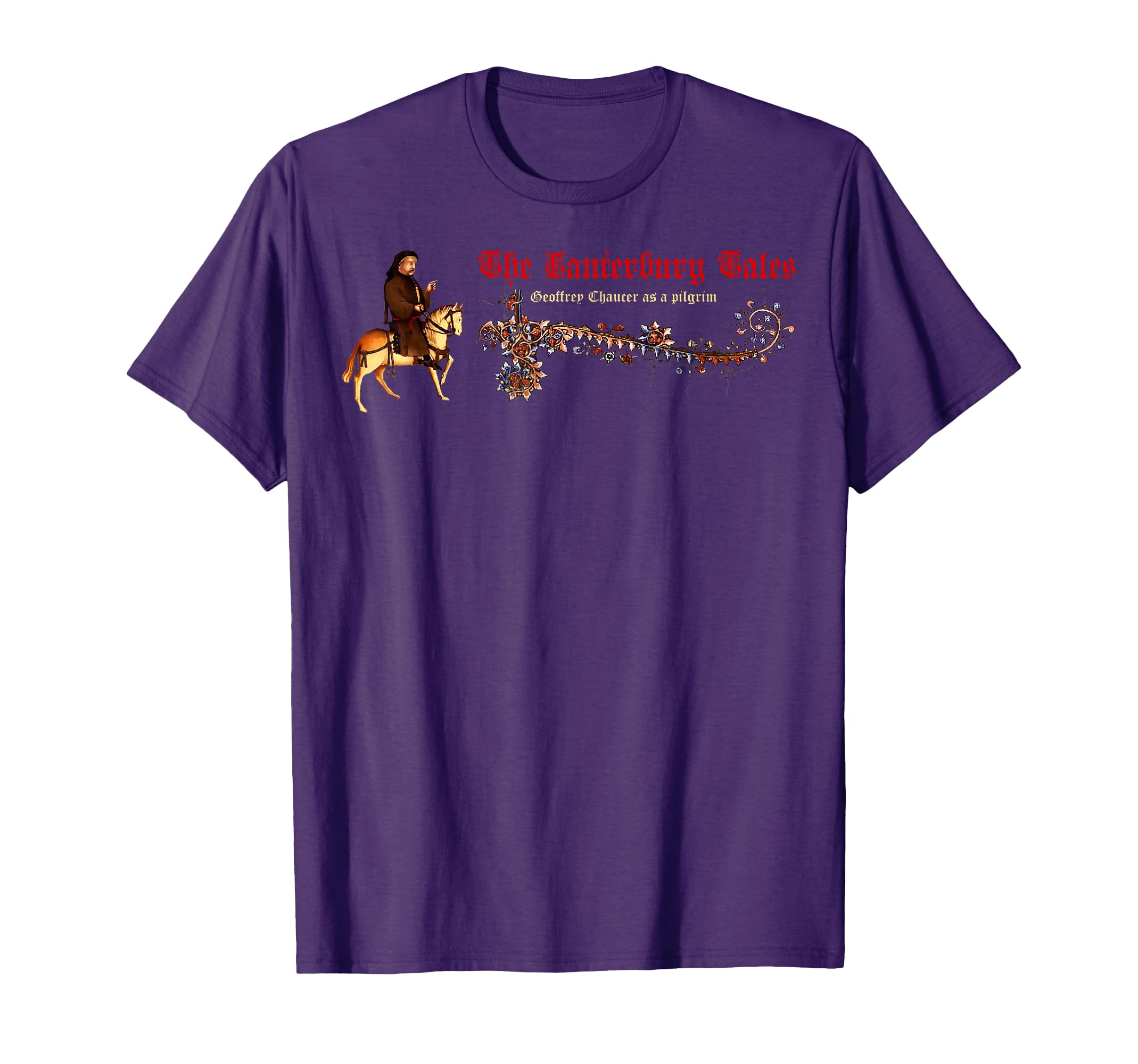 English Literature Canterbury T-Shirt - Casual Everyday Wear Men Women - T-Shirt, Sweatshirt, Hoodie