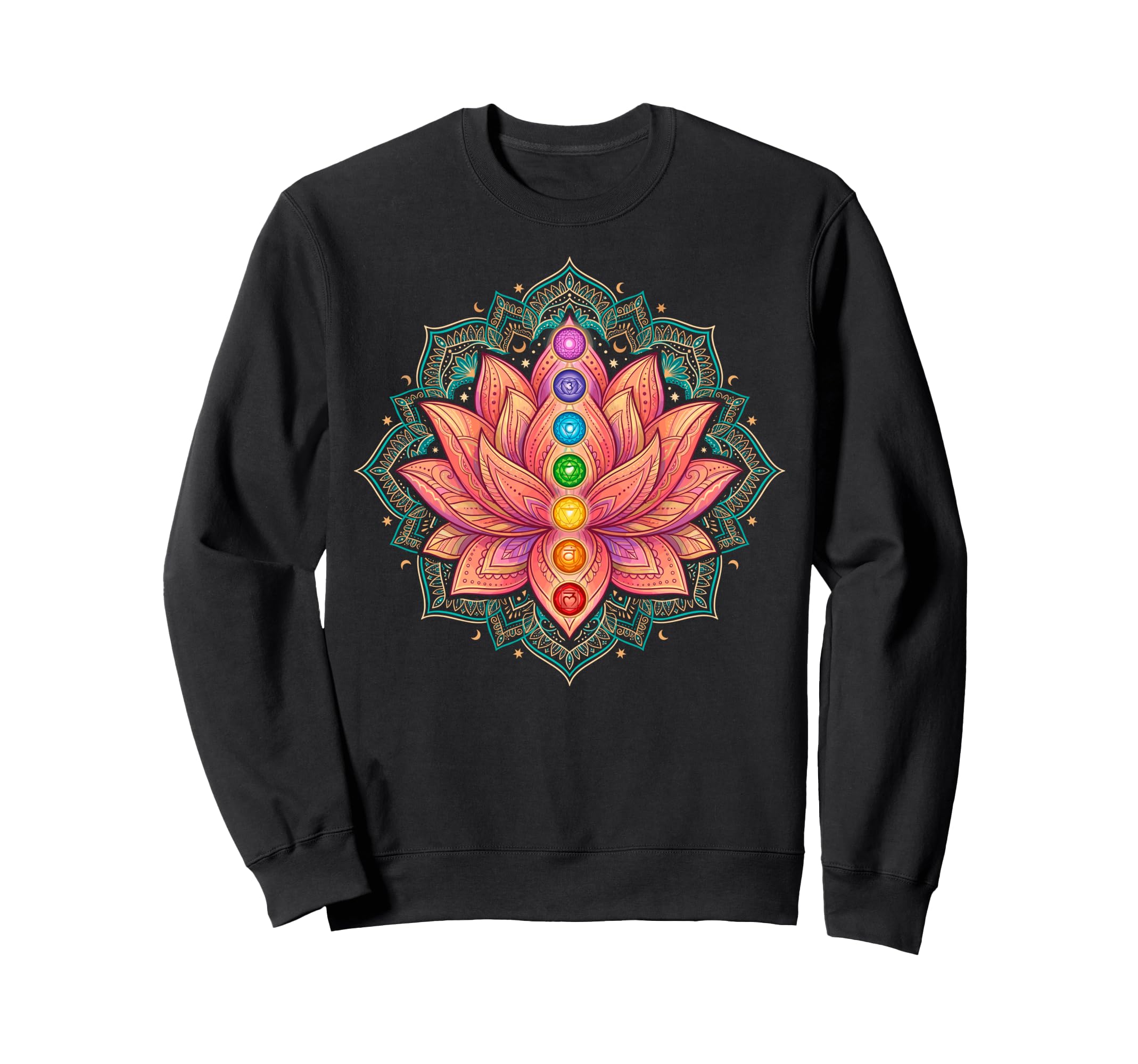 Yoga Meditation Spiritual Chakra Sweatshirt - Streetwear Style for Adults - T-Shirt, Sweatshirt, Hoodie