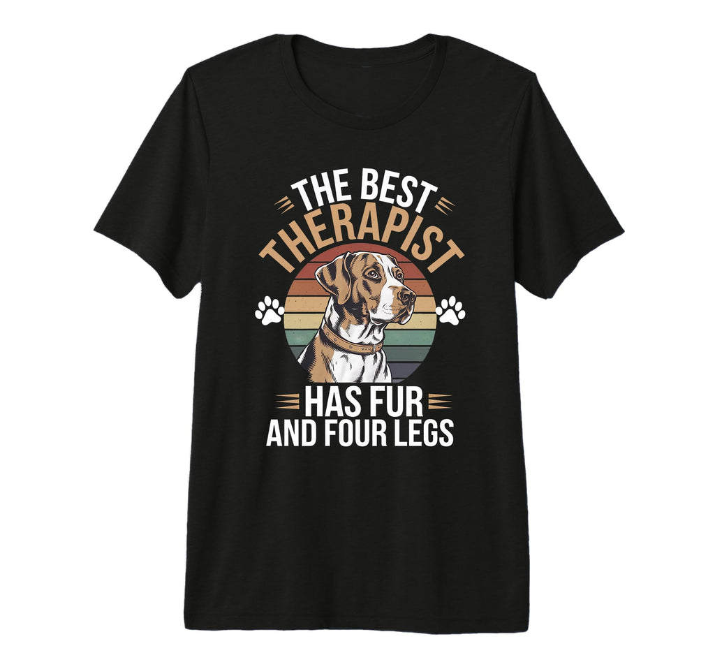 Best Therapist Has Fur And Four Legs T-Shirt - Minimalist Print for Adults - T-Shirt, Sweatshirt, Hoodie