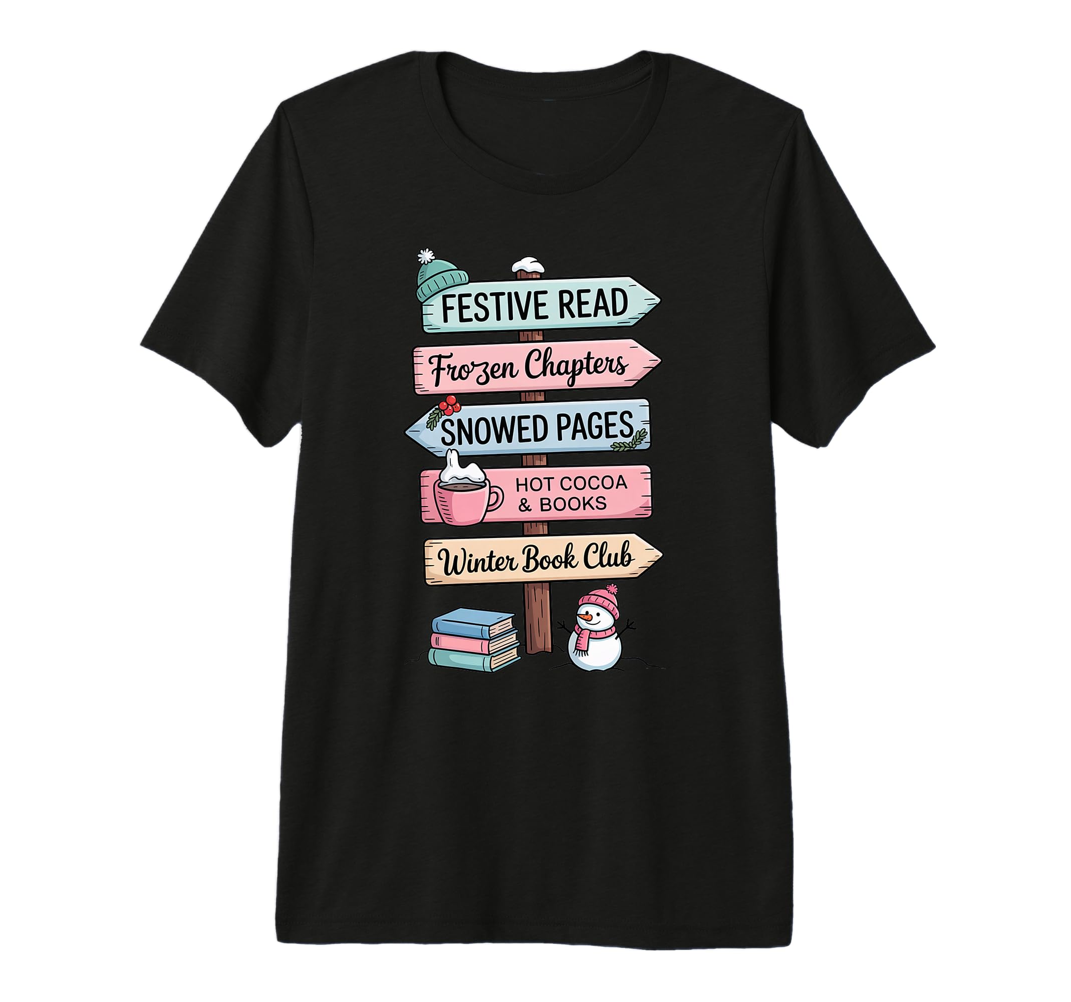 Winter Book Club Book Lover Tri Blend T-Shirt - Streetwear Style Unisex - T-Shirt, Sweatshirt, Hoodie