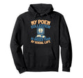 Poetry Creative Writing Verses Literature Hoodie - Graphic Print Unisex - T-Shirt, Sweatshirt, Hoodie