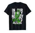Our Family Nobody Fights Alone Mental T-Shirt - Minimalist Print Men Women - T-Shirt, Sweatshirt, Hoodie