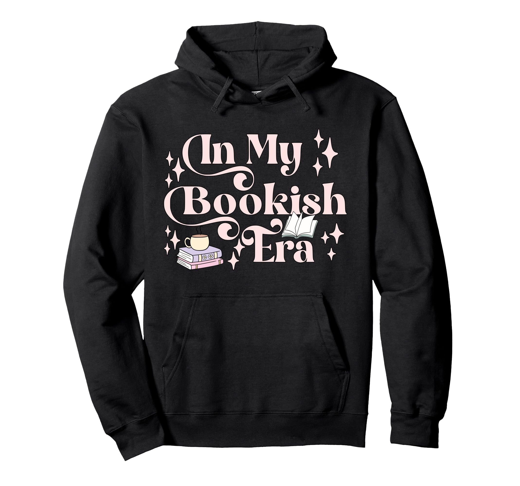 My Bookish Era Book Lover Hoodie - Fun Novelty Design Unisex - T-Shirt, Sweatshirt, Hoodie