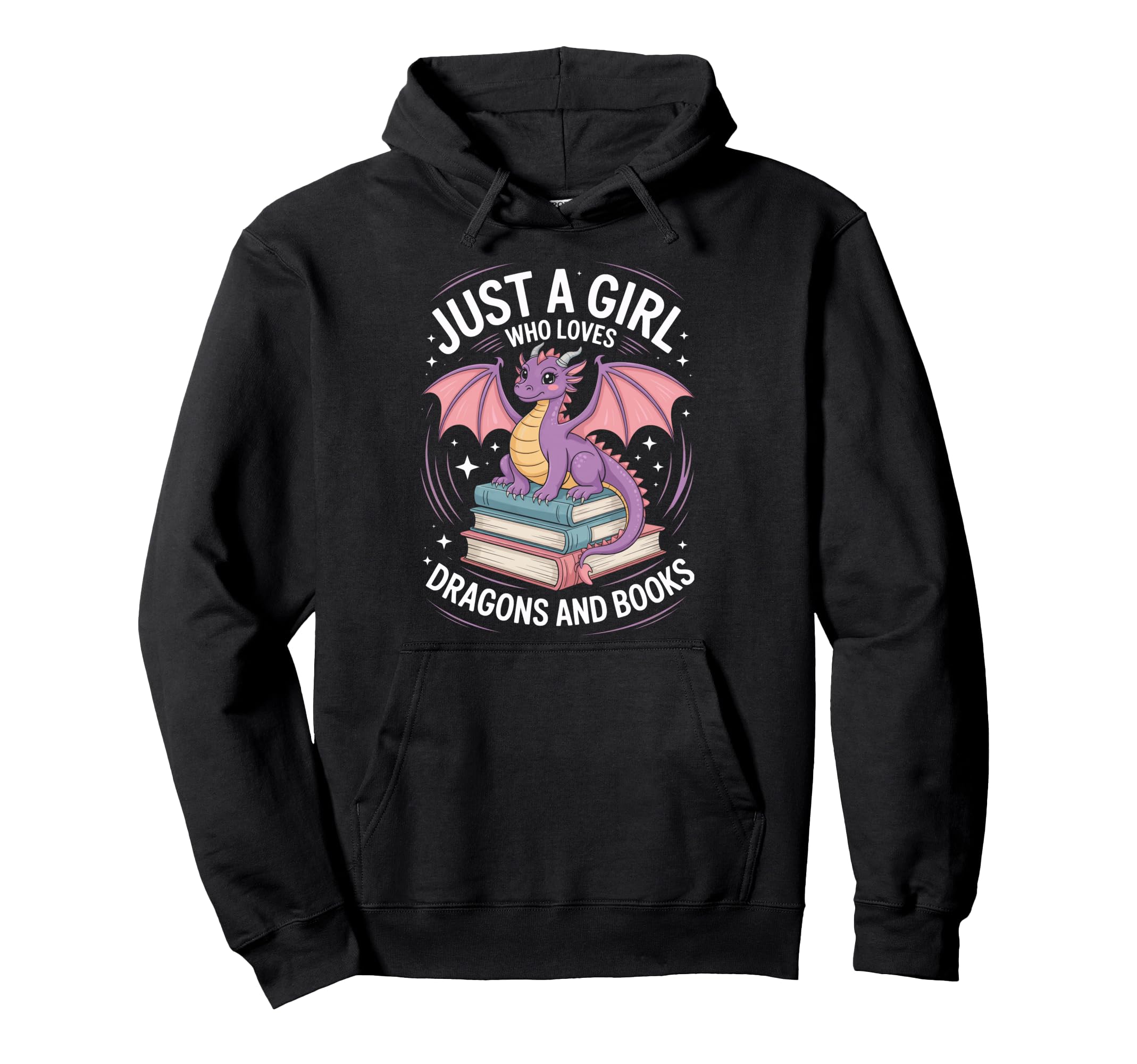 Reader Life Just Who Loves Dragons And Hoodie - Streetwear Style Unisex - T-Shirt, Sweatshirt, Hoodie