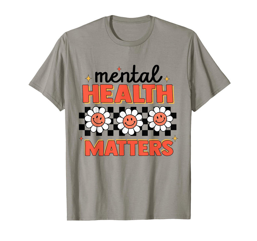 Mental Health Matters End Stigma T-Shirt - Graphic Print for Adults - T-Shirt, Sweatshirt, Hoodie