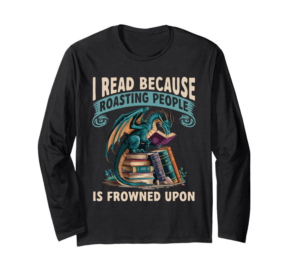 Reading Dragon Shirts Magical Book T-Shirt - Aesthetic Graphic for Adults - T-Shirt, Sweatshirt, Hoodie