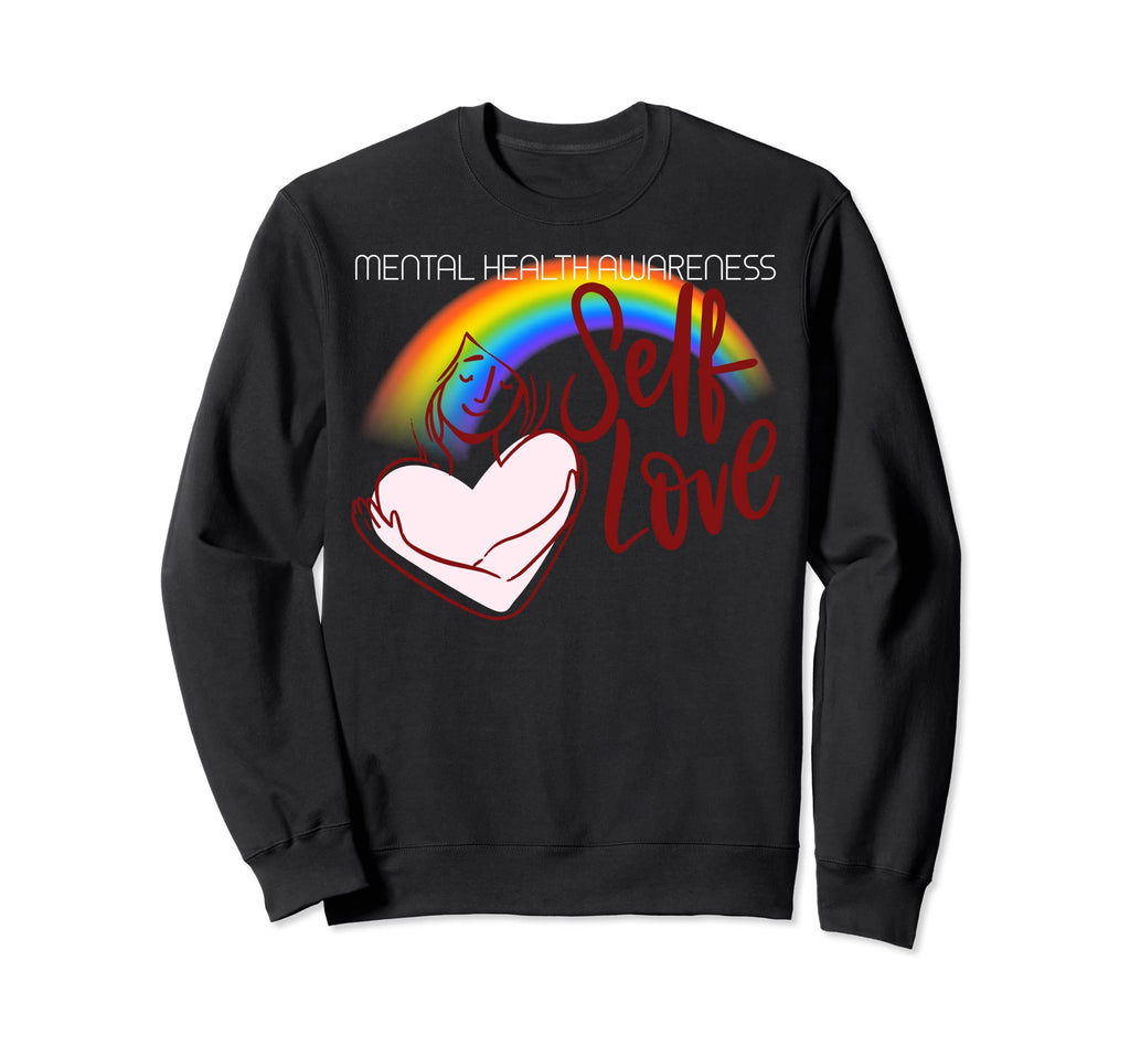 Lgbtq Mental Health Awareness Sweatshirt - Fun Novelty Design for Adults - T-Shirt, Sweatshirt, Hoodie