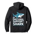 Emotional Support Shark Do Not Pet Gifts Hoodie - Custom Art Print Unisex - T-Shirt, Sweatshirt, Hoodie