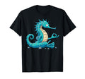 Meditation Seahorse Yoga Pose Relaxing T-Shirt - Unique Graphic Men Women - T-Shirt, Sweatshirt, Hoodie
