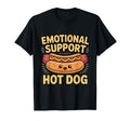 Emotional Support Hot Dog Kawaii Food T-Shirt - Graphic Print Men Women - T-Shirt, Sweatshirt, Hoodie