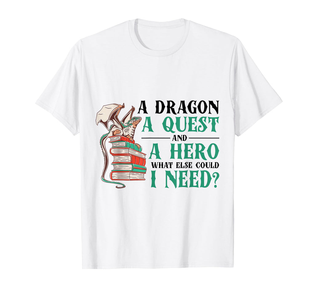 Reading Dragon Booktok Book Lover T-Shirt - Minimalist Print for Adults - T-Shirt, Sweatshirt, Hoodie