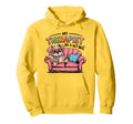 Dog Love Puppy My Therapist Has Wet Hoodie - Custom Art Print Men Women - T-Shirt, Sweatshirt, Hoodie