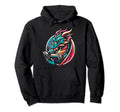 Dragon Reading Book Dragon Enthusiast Hoodie - Trendy Graphic Unisex - T-Shirt, Sweatshirt, Hoodie