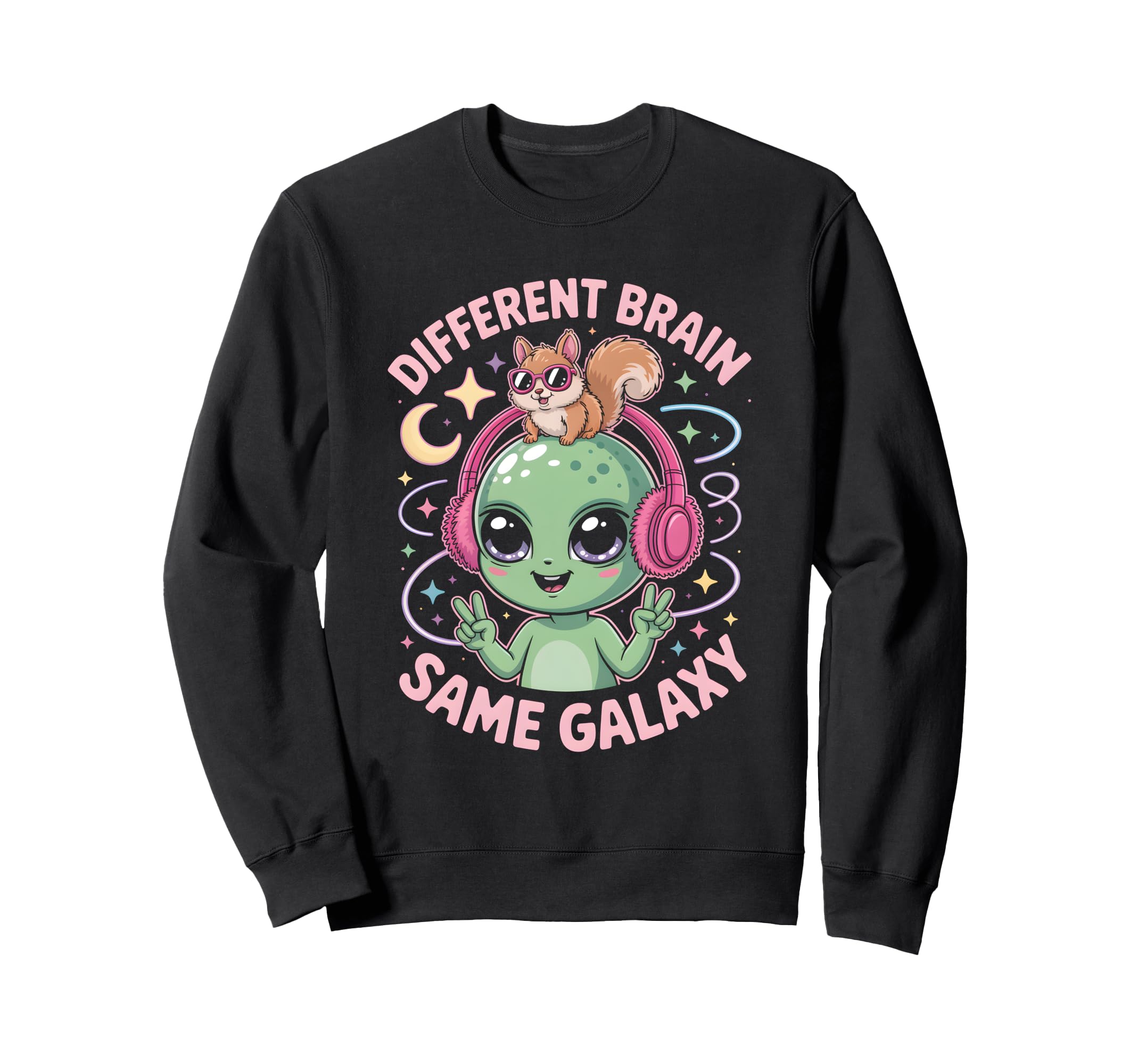 Neurodiverse Different Brain Same Sweatshirt - Novelty Apparel for Adults - T-Shirt, Sweatshirt, Hoodie