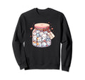 Cats Jam Jar Kawaii Pet Mental Sweatshirt - Novelty Apparel for Adults - T-Shirt, Sweatshirt, Hoodie