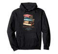 Funny Book Lover Bibliophile Reader Hoodie - Custom Art Print for Adults - T-Shirt, Sweatshirt, Hoodie