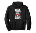 Tall Enough Your Shins Funny Boxing Hoodie - Custom Art Print for Adults - T-Shirt, Sweatshirt, Hoodie