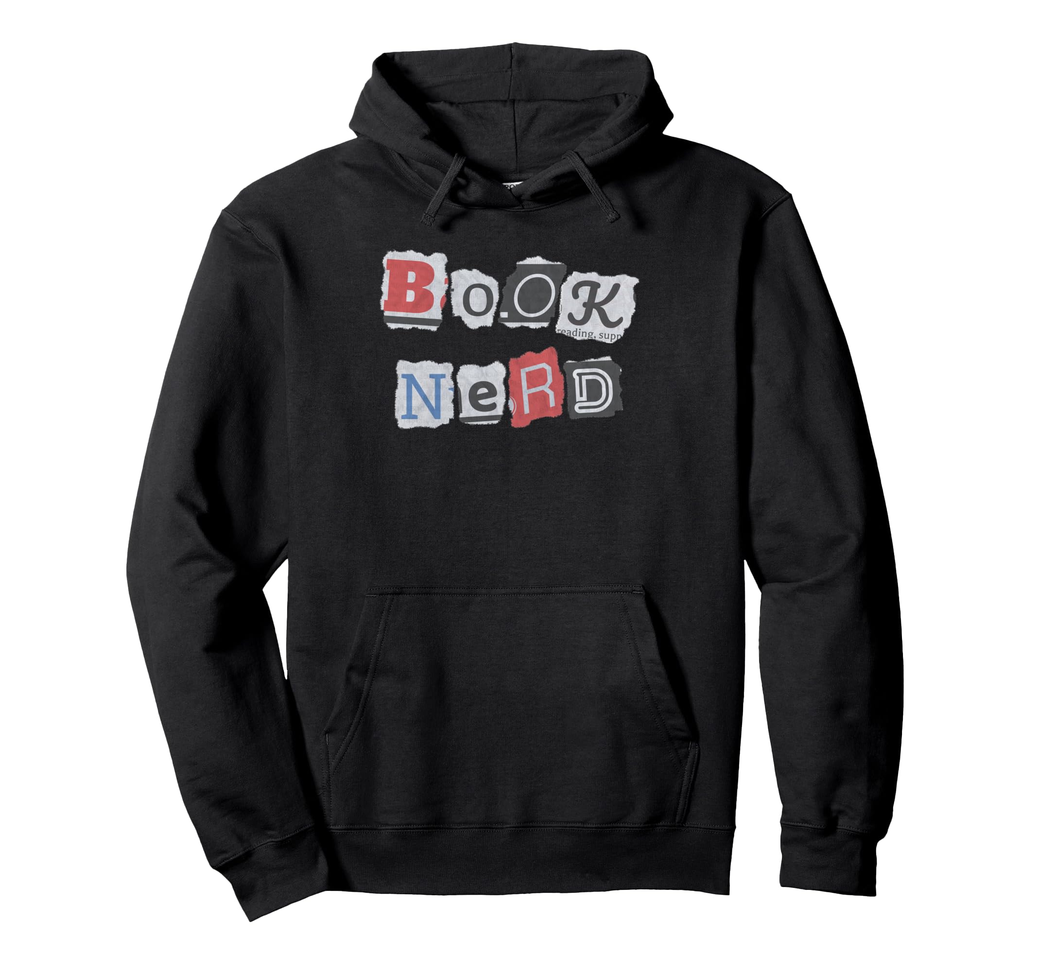 Nerdy Book Fan Hoodie - Custom Art Print Men Women - T-Shirt, Sweatshirt, Hoodie