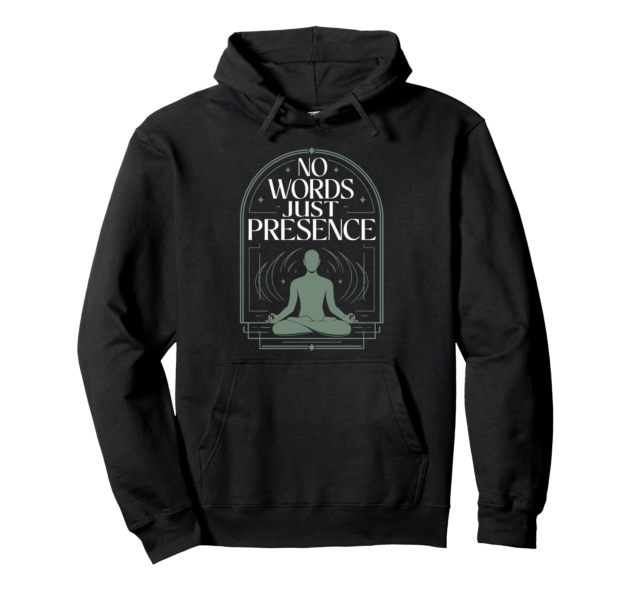 Silent Retreat Participants Mindfulness Hoodie - Graphic Print Unisex - T-Shirt, Sweatshirt, Hoodie