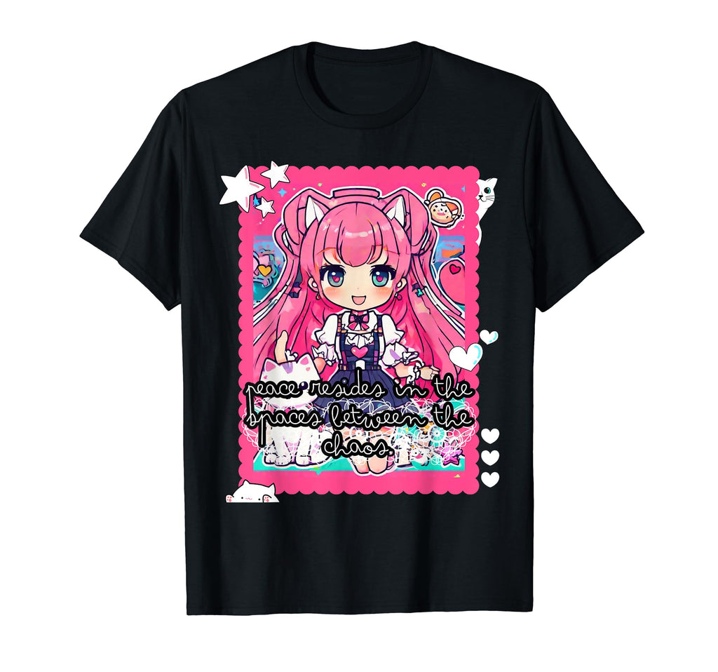 Kawaii Rebellion Strong Mind Anime T-Shirt - Fun Novelty Design Unisex - T-Shirt, Sweatshirt, Hoodie