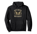 Anti Social Funny Introvert Sarcastic Hoodie - Graphic Print for Adults - T-Shirt, Sweatshirt, Hoodie