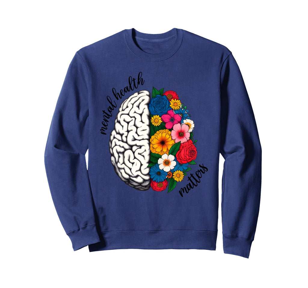 Mental Health Awareness Month End Sweatshirt - Minimalist Print Unisex - T-Shirt, Sweatshirt, Hoodie
