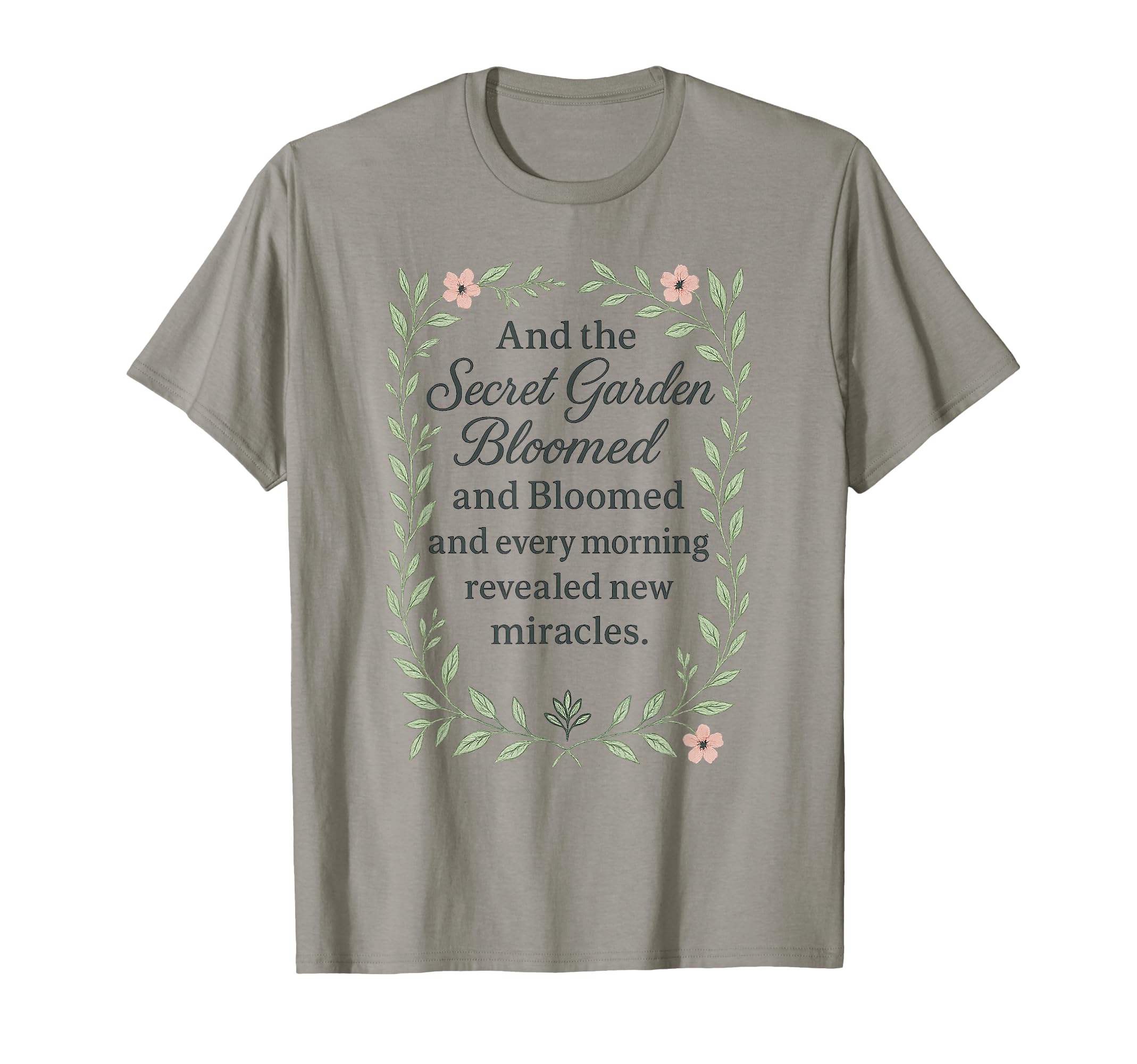 Secret Garden Classical Literature Gift T-Shirt - Minimalist Print Unisex - T-Shirt, Sweatshirt, Hoodie