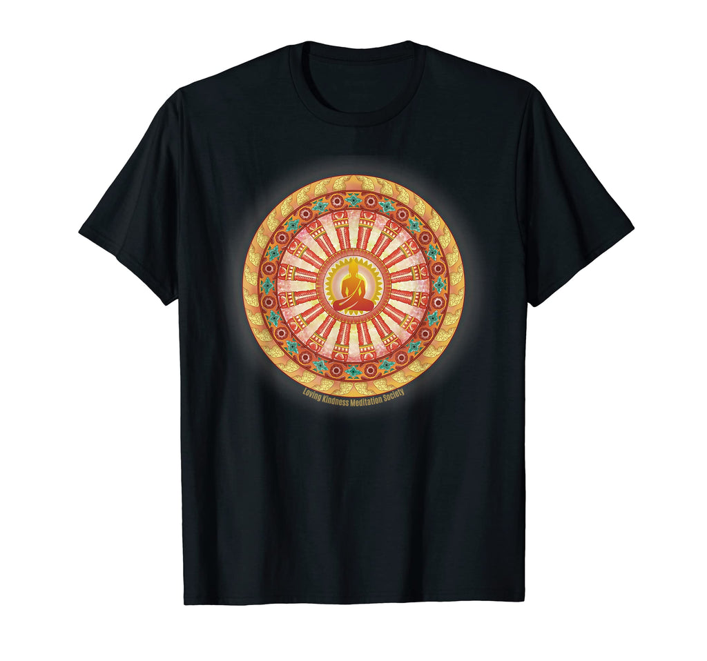 Buddha Mandala Buddhist Mindfulness T-Shirt - Unique Graphic Unisex - T-Shirt, Sweatshirt, Hoodie