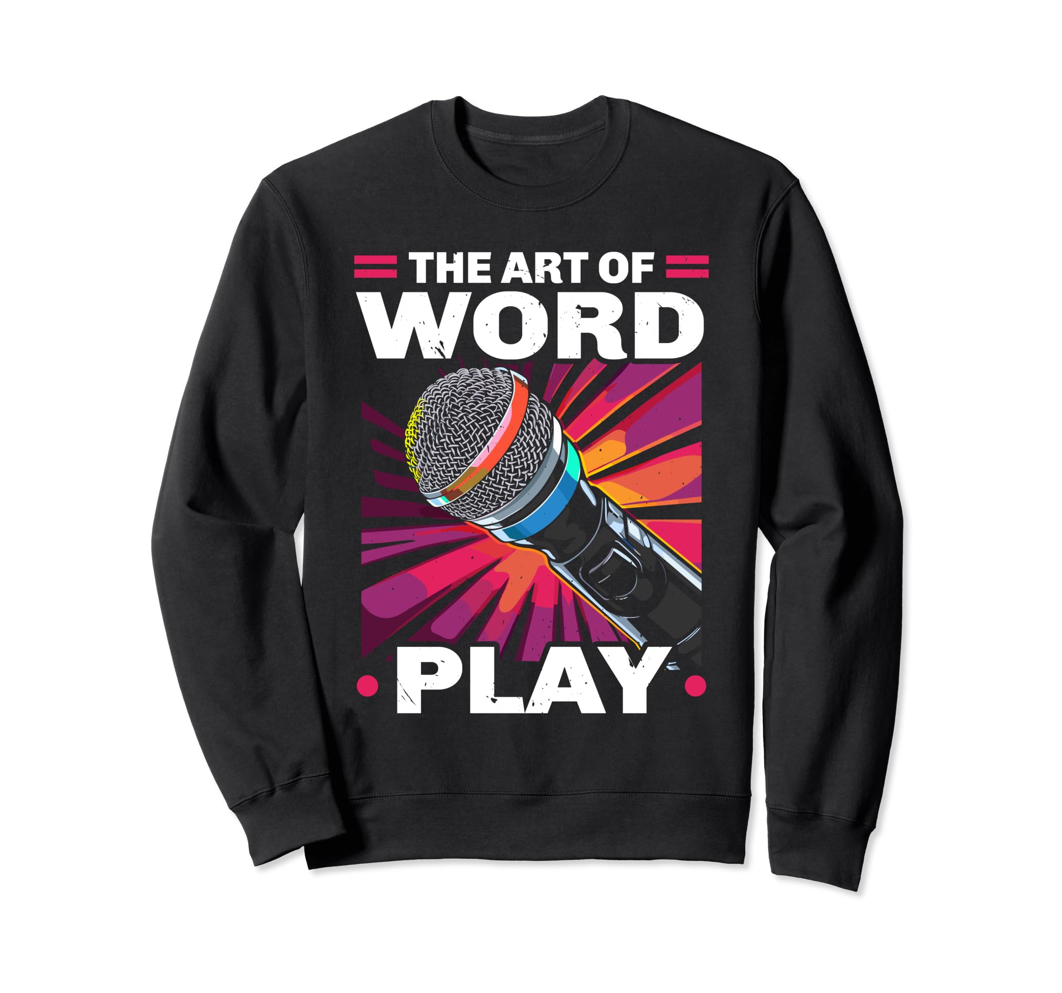 Poetry Slam Poet Novel Writer Poem Sweatshirt - Custom Art Print Men Women - T-Shirt, Sweatshirt, Hoodie