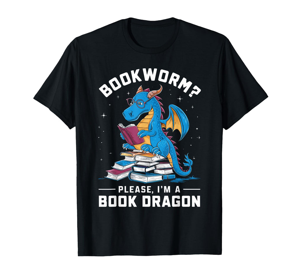 Bookworm Please Im Book Dragon T-Shirt - Trendy Graphic Men Women - T-Shirt, Sweatshirt, Hoodie