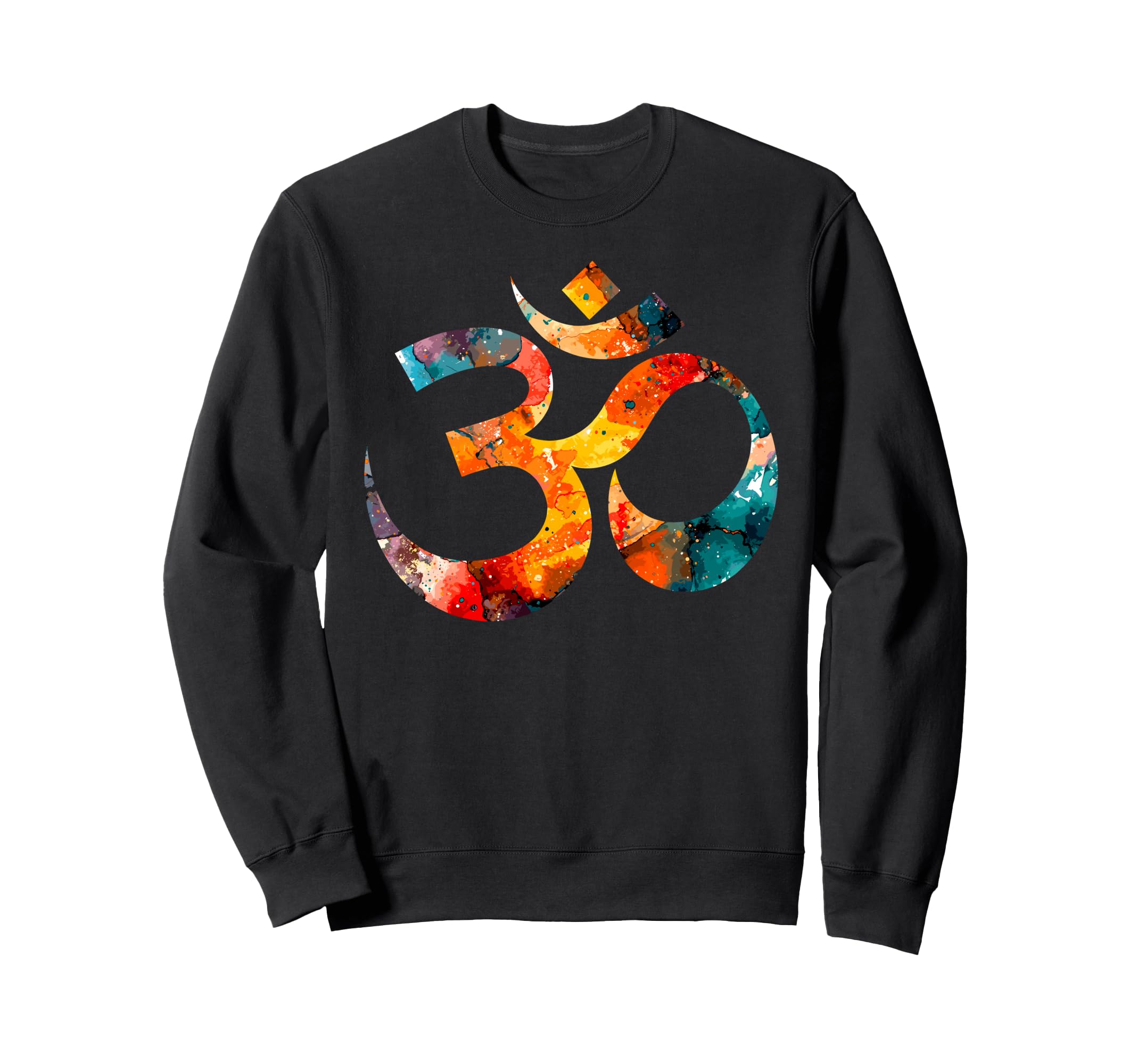 Om Symbol Yoga Meditation Sweatshirt - Custom Art Print Men Women - T-Shirt, Sweatshirt, Hoodie