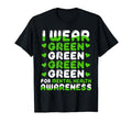 I Wear Green Mental Health Awareness T-Shirt - Trendy Graphic Unisex - T-Shirt, Sweatshirt, Hoodie