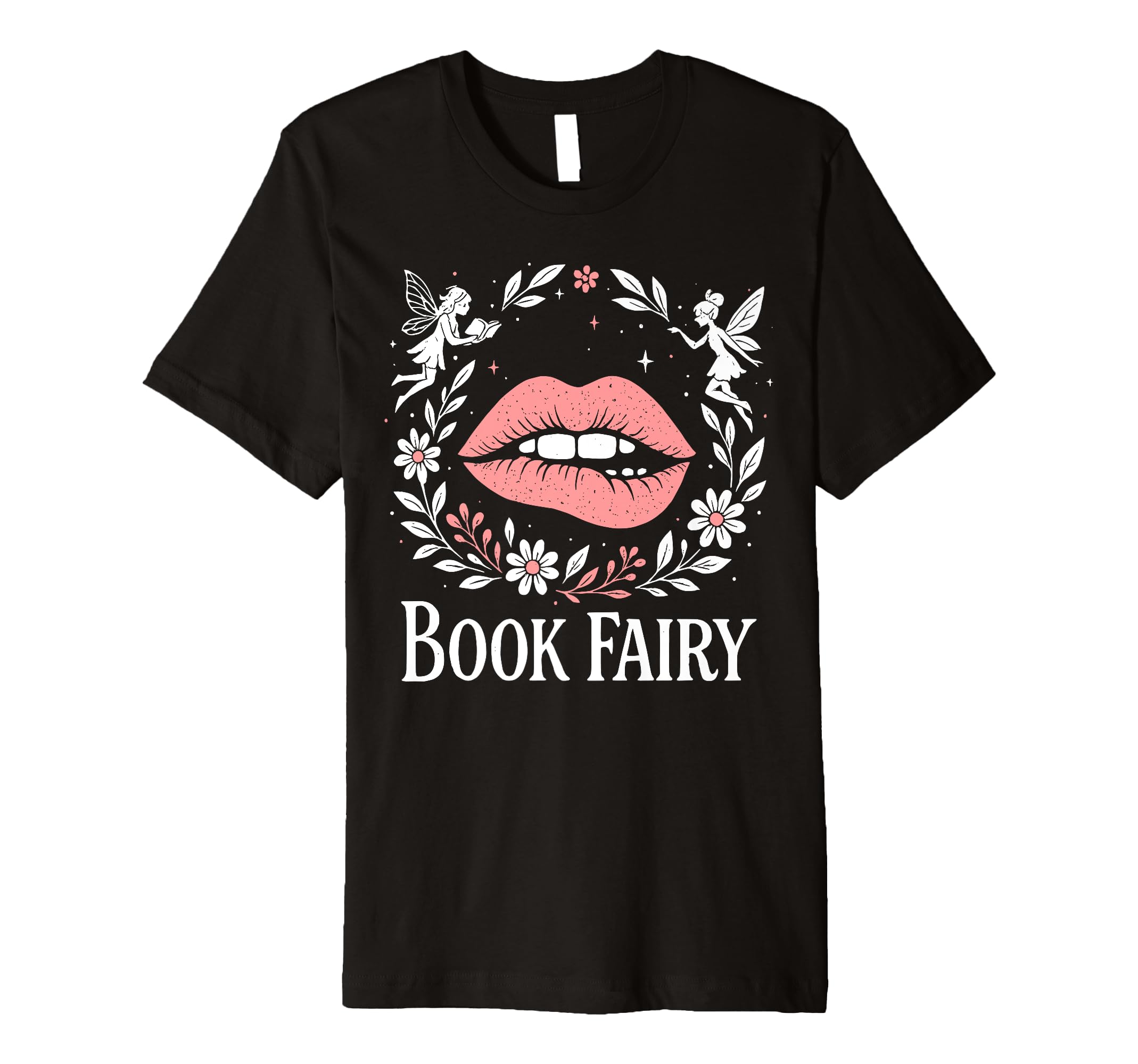 Dark Romance Fantasy Book Fairy T-Shirt - Custom Art Print Men Women - T-Shirt, Sweatshirt, Hoodie