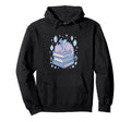 Dragon Sitting Books Fantasy Art Hoodie - Aesthetic Graphic for Adults - T-Shirt, Sweatshirt, Hoodie