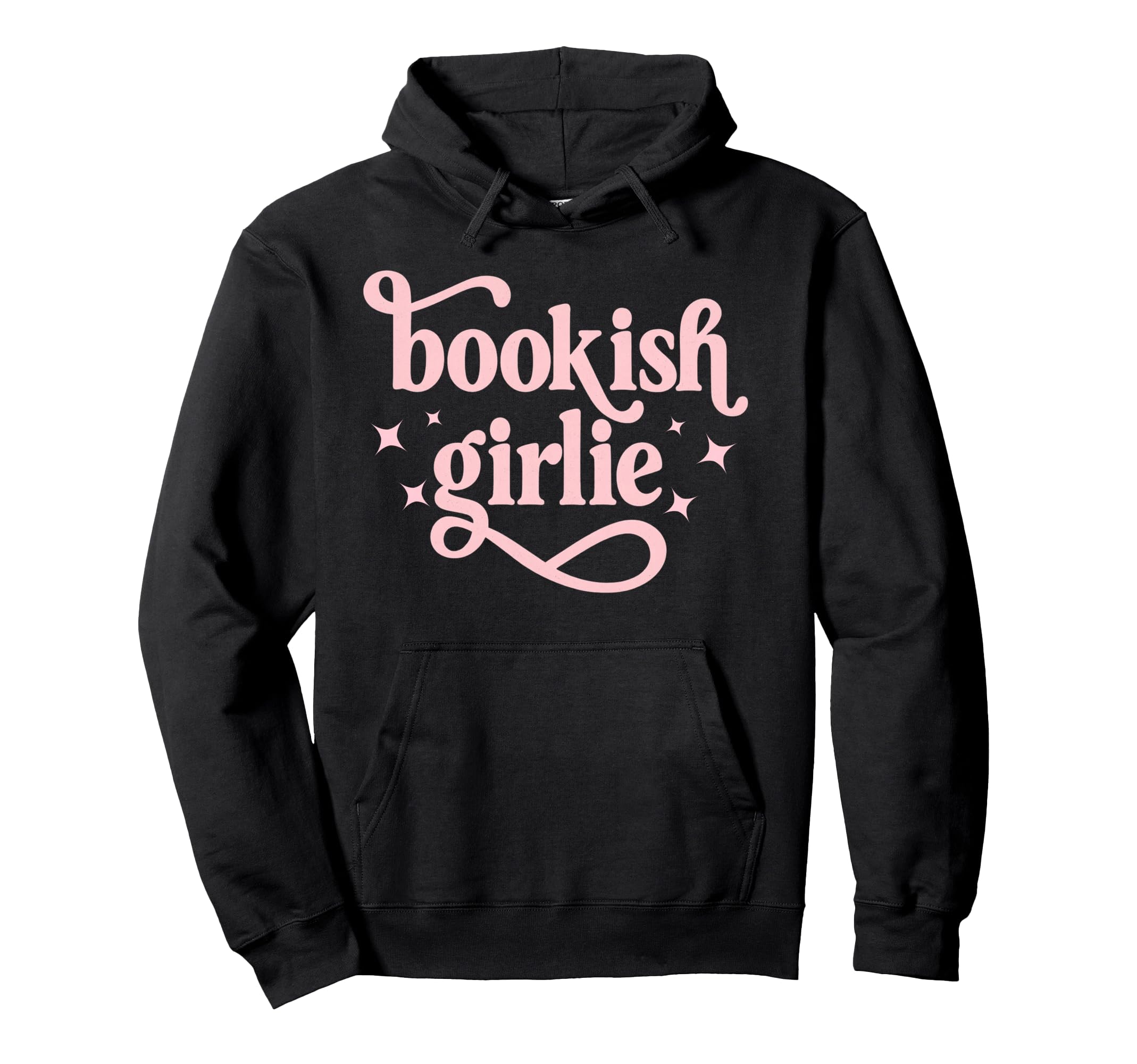 Bookish Girlie Book Lover Hoodie - Trendy Graphic for Adults - T-Shirt, Sweatshirt, Hoodie