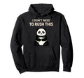 Sleepy Panda Burnout Recovery Stress Hoodie - Fun Novelty Design Men Women - T-Shirt, Sweatshirt, Hoodie