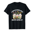 I Like My Books Spicy And My Coffee T-Shirt - Minimalist Print Men Women - T-Shirt, Sweatshirt, Hoodie